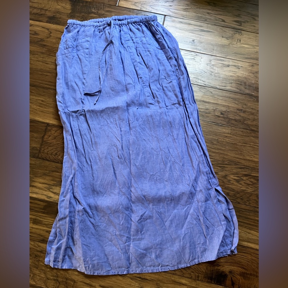Flax Women's Lavender Maxi Skirt